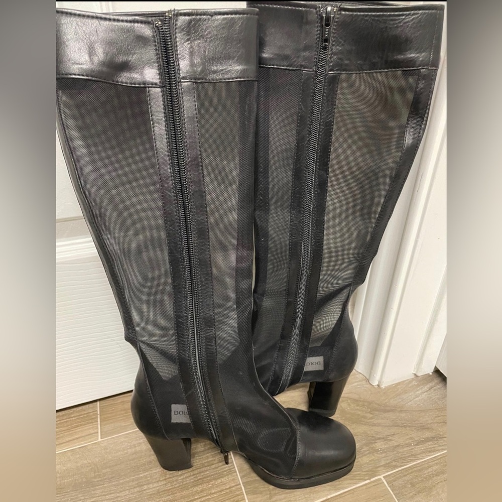 Dolce & Gabbana Mesh Boots EU 37